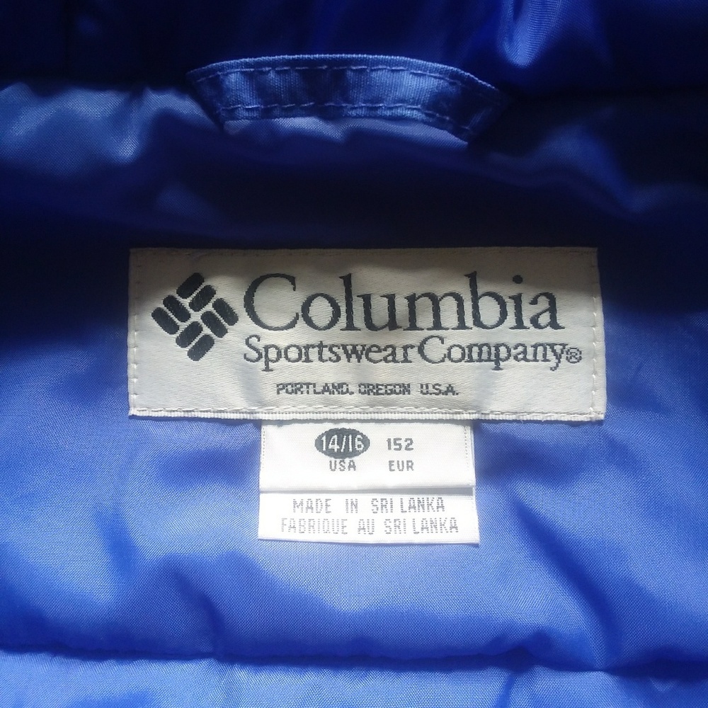 Columbia Blue puffer jacket - Picture 2 of 6